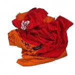 25cm×25cm  90% Cotton Industrial Cleaning Cloths for sale