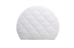 China Baby Crib Wedge Foam Newborn Cradle Sleeping Pillow With Bamboo Cover supplier