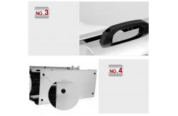 China Stainless Steel Horizontal Sausage Filler Sausage Stuffing Machine 65 * 22 * 18cm supplier