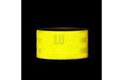 China Lime Yellow Green Dot C2 Reflective Tape Micro Prismatic Material High Performance supplier