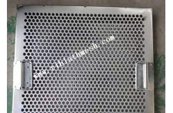 China Round Type 2mm Hole Size Perforated Metal Mesh 1m Width 2m Length supplier