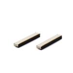 Down Contact 0.5 Mm Pitch FPC Connector 4 Pin Under Lock SMT Type 1.0mm Height for sale