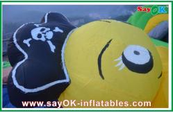 China 0.55mm PVC Inflatable Bounce , Logo Printing Inflatable Bouncy Castle supplier