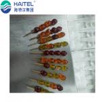 SUS Food Grade Candy Stick Insert Machine Output 50-60 String Per Min