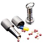 Ear Plugs Metal Case Keychain Plug Customized Aluminum Earbud Ornament for sale