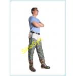 China FQT1905 Digital-Camouflage PVC Skidproof Underwater Outdoor Fishing Waders with Rain Boots for sale