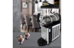 China SS304 Single Tank Frozen DrinksIce Slush Machine With LCD Switch supplier