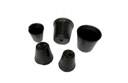 China Nontoxic HDPE 6 Inch Plastic Growers Pots 5 Gallon In Plant Engineering supplier