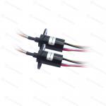 Multiple Circuits Capsule Slip Rings Smooth Rotation 0-300rpm Speed