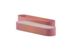 China Pink Macaron Cookie Gift Box Packaging Printing Recyclable With Window supplier