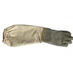 High Quality White Cowskin Bee Glove With Thick Cuff for sale