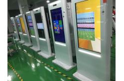 China Removable Photo Booth Kiosk 43 Inch Tempred Glass Surface Full HD LED Panel supplier