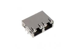 China RJMG212S24435ER Connectors Single Port Mod Jack Shielded Ethernet Connectors supplier