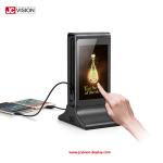 1280*800 Table Top Ads Screen Display Restaurant Power Bank 1G DDR3 for sale