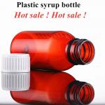PET Round Medical Syrup Bottles 120ml Medicine Bottle Measurements for sale