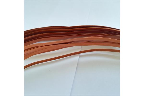 Flat Enamelled Copper Wire , Fine Rectangular Copper Wire For Small Generator