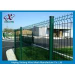 Powders Sprayed Coating Green Welded Wire Fence 200*50mm High Anti - Corrosion for sale