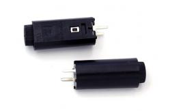 China Cylindrical Vertical 5x20mm PCB Fuse Holder Block 10A 250VAC With Terminal Pitch 10mm supplier