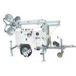 ISO Approval 6m Mechanical Lifting Mobile Light Tower For Court for sale