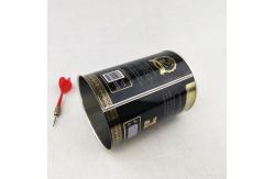 China Durable Tin Plate Cans Custom Print Logo / 250g Roasters Coffee Canister supplier