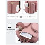 Convenient 600d Polyester Mommy Diaper Bag Travel Mommy Bag With Crib