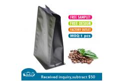 China HACCP Coffee Packaging Pouch Biodegradable 12 Oz Coffee Bags With Valve supplier