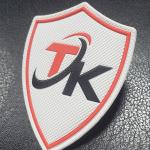 Custom Printed Embossed Patch Soft 3D Tpu Rubber Thermal Transfer For Cloth Logo for sale