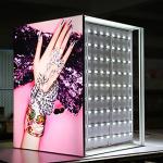 Flame Retardant Stretch Ceiling Film UV Printable Outdoor Advertising Light Box Film 220gsm for sale
