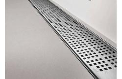China Stainless Galvanized Steel Grating Channels With Siphon Floor Drain / Plate Cover supplier