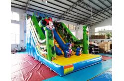 China 1000D Commercial Inflatable Slide Playground Jumping Bouncer supplier