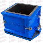 Cast Iron Cube Mould Four Part 150 Mm Concrete Testing Equipment for sale