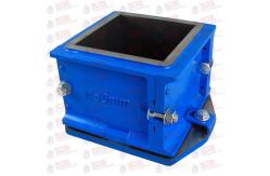 China Cast Iron Cube Mould Four Part 150 Mm Concrete Testing Equipment supplier