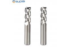 China High Precision Tungsten Carbide CNC Lathe Tools 3C 45HRC 55HRC Polished 3 Flute supplier
