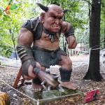 110/220Volt Custom Made Animatronics Character with alive sound for sale