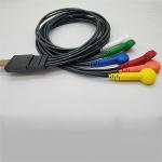 Hospital Use Schiller Holter ECG Cable 6 Lead Multi Color 90cm Length MT - 101 for sale