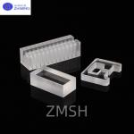 Custom Shaped Fused Quartz Plates With Through Holes Optical