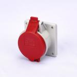 Screwed Terminals IP44 5P 16a 400v 6h Panel Mounted Socket for sale