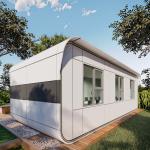 New Design Custom Prefabricated Capsule Office Prefabricated Mobile Module Housing for sale