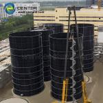 China Glass Fused Liquid Storage Tanks For Municipal Industrial Waste Water Sludge Or Certain Processing factory