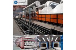 China Automatic Electric Tunnel Kiln Equipment Gas Calcined Push Plate supplier