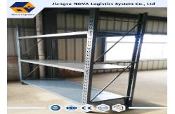 China SGS Cold Rolled Steel Rivet Boltless Shelving 500 - 5000 Kg Per Layer supplier