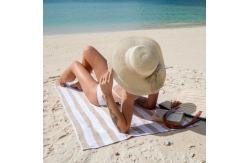 China 76*180cm Cotton Beach Towels Comfortable With Modern Minimalist Style supplier