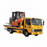 FAW 5 Ton Flatbed Trailer Wrecker Truck  Eliminate-bonds Truck  Tow Trucks for sale