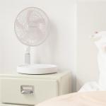Hebronfan Mini Usb Rechargeable Small Table Desktop Foldable Electric Fan for sale