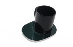 China Touch Screen Switch Coffee Mug Warmer ABS Material Beverage Heater supplier