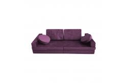 China OEKO-TEX 10PCS Kids Play Sofa Modular Foam Couch OEM ODM OBM supplier