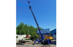 China Euro 5 Diesel Engine Crawler Spider Crane 5ton Capacity For Construction supplier