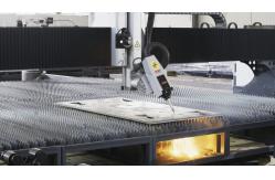 China 26000mm*3000mm Cutting Area Sheet Laser Cutting Machine designed by Chillers Hanli supplier