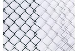 China Square Hole 6*12 Ft Chain Link Mesh Fabric For Construction Site supplier