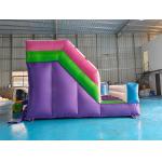 Tarpaulin 4x3m Commercial Inflatable Water Slides Inflatable Bouncy Castle Silk Printing